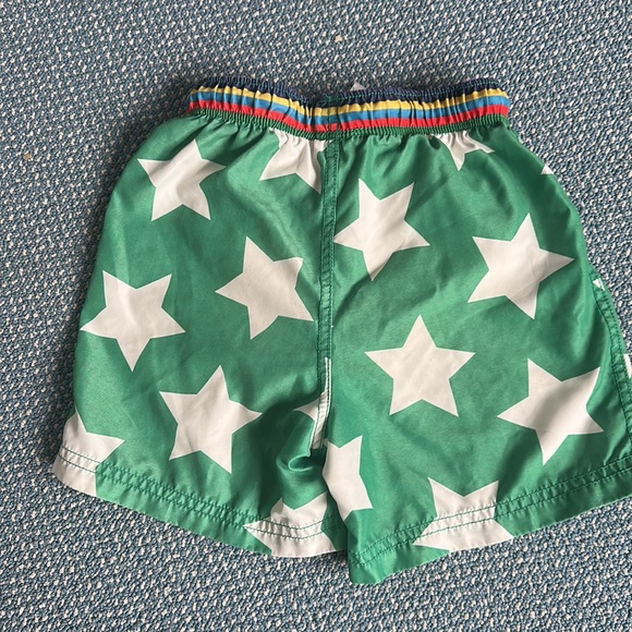 Mini Boden Star Swim Trunks - Picture 2 of 6